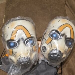 Borderlands Psycho Masks, Set of 2. Costume, Cosplay. New.